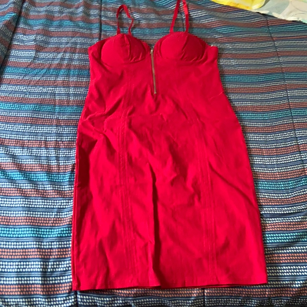 Red dress